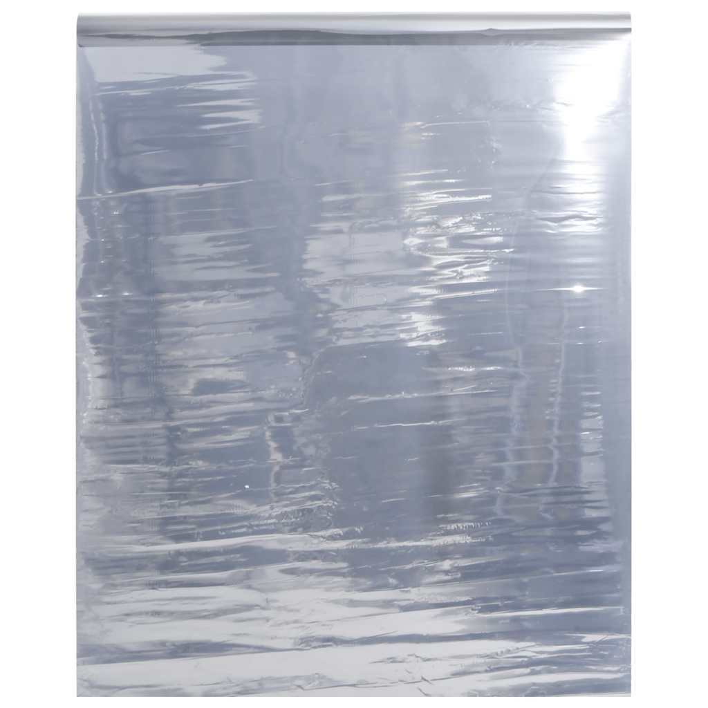 Zonnefolie statisch reflecterend 45x1000 cm PVC zilverkleurig is nu te koop bij PeponiXL, paradijselijk wonen!