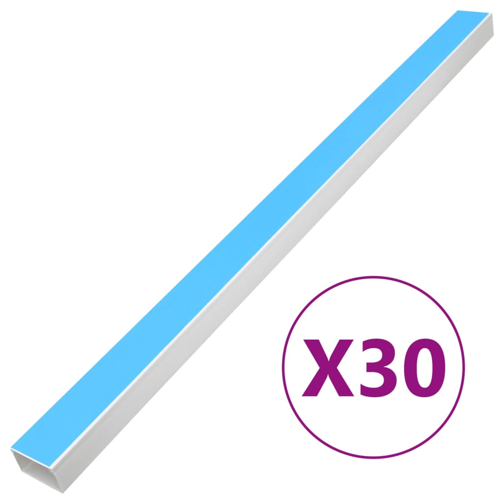 Kabelgoot zelfklevend 60x40 mm 30 m PVC is nu te koop bij PeponiXL, paradijselijk wonen!