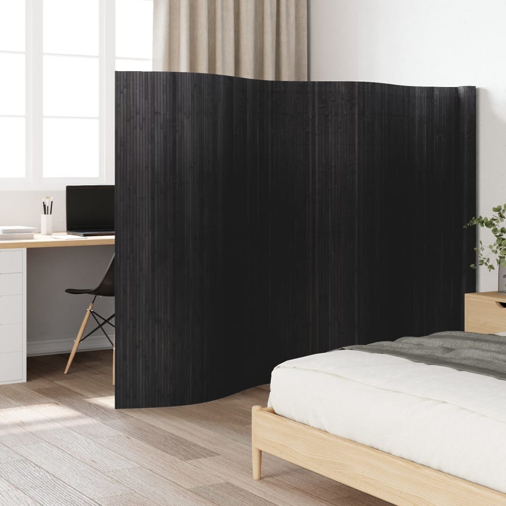 Kamerscherm breedte 600 cm hoogte 165 cm bamboe grijs is nu te koop bij PeponiXL, paradijselijk wonen!