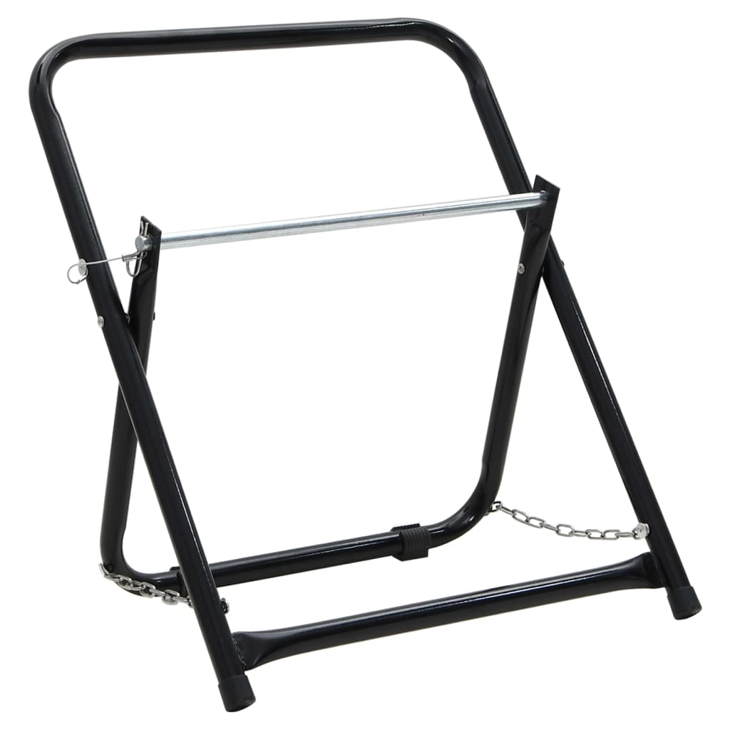 Slanghaspelwagen 48 cm 45 kg gepoedercoat staal zwart is nu te koop bij PeponiXL, paradijselijk wonen!