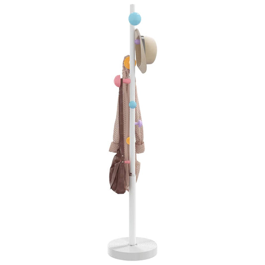 Kapstok 172 cm gepoedercoat ijzer wit is nu te koop bij PeponiXL, paradijselijk wonen!