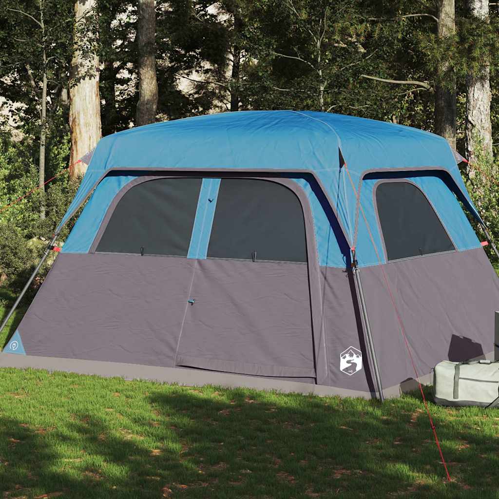 Gezinstent 6-persoons waterdicht blauw is nu te koop bij PeponiXL, paradijselijk wonen!