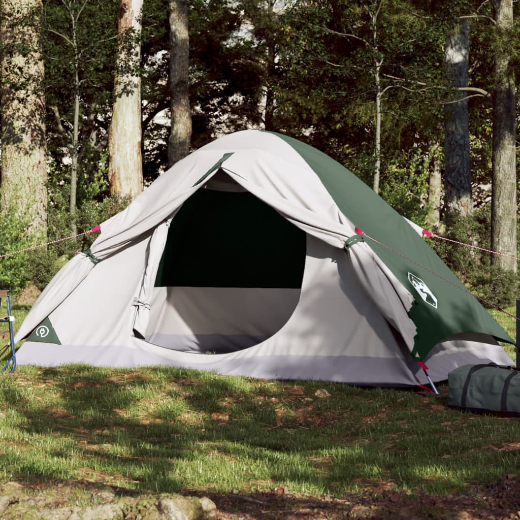 Koepeltent 4-persoons waterdicht groen is nu te koop bij PeponiXL, paradijselijk wonen!