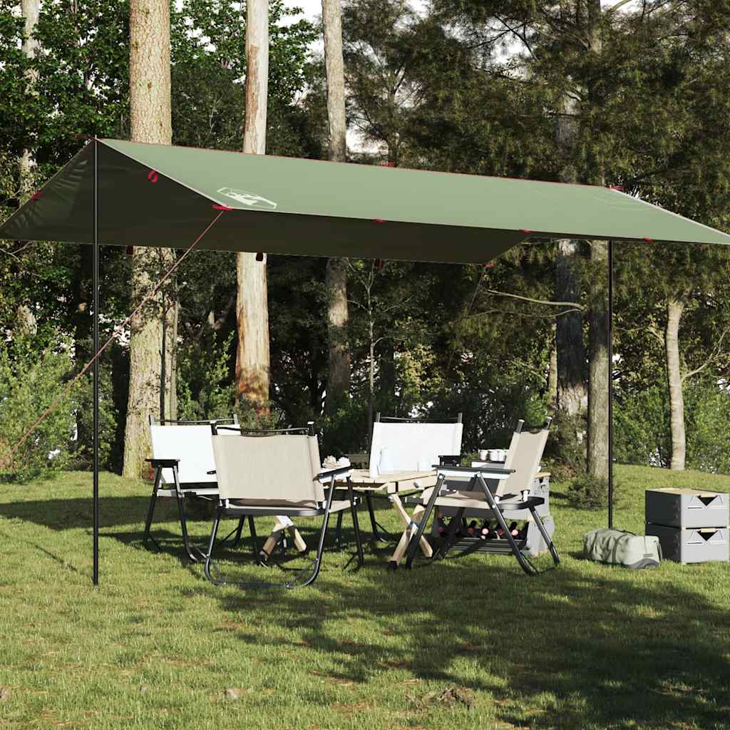 Kampeerluifel waterdicht 500x294 cm groen is nu te koop bij PeponiXL, paradijselijk wonen!