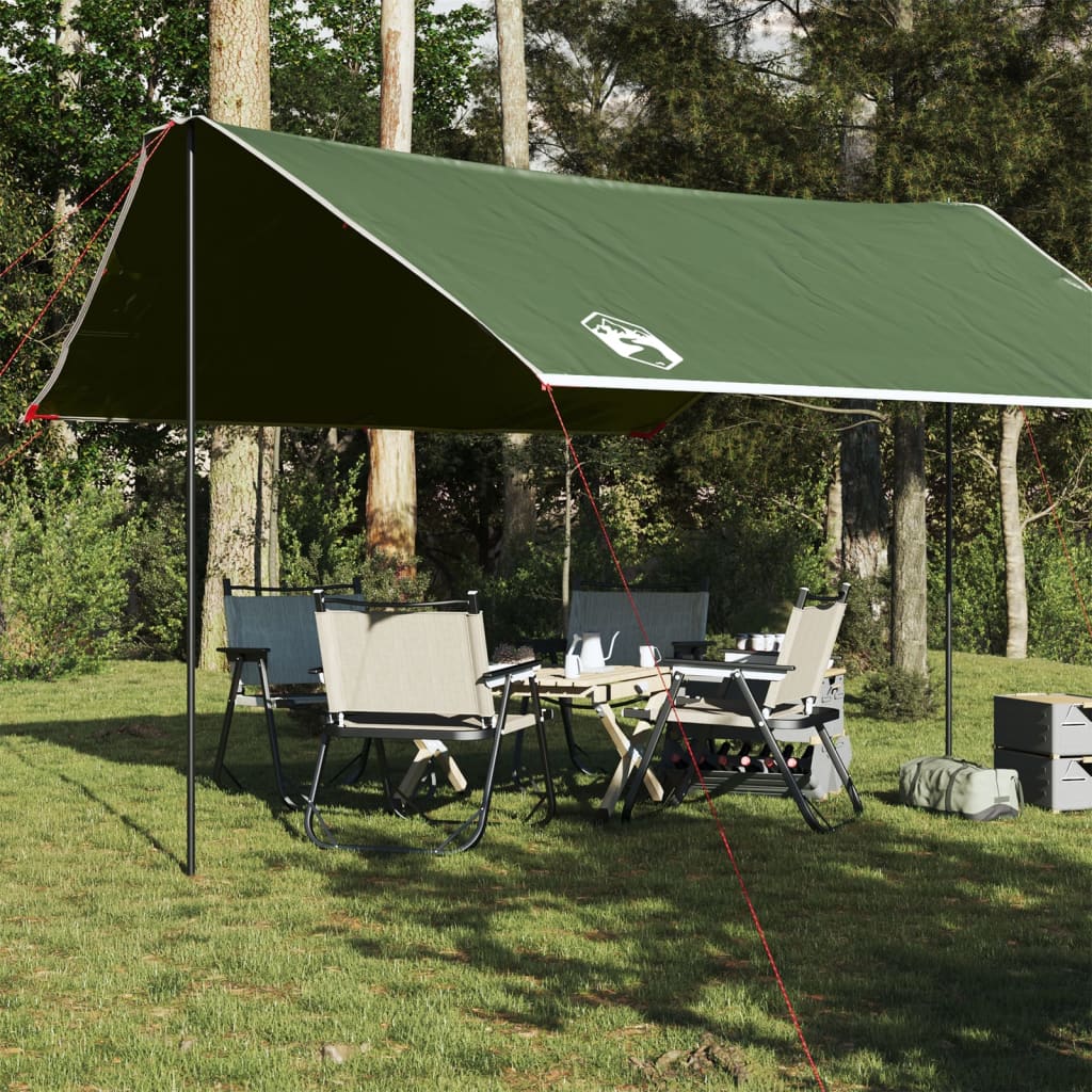 Kampeerluifel waterdicht 430x380x210 cm groen is nu te koop bij PeponiXL, paradijselijk wonen!