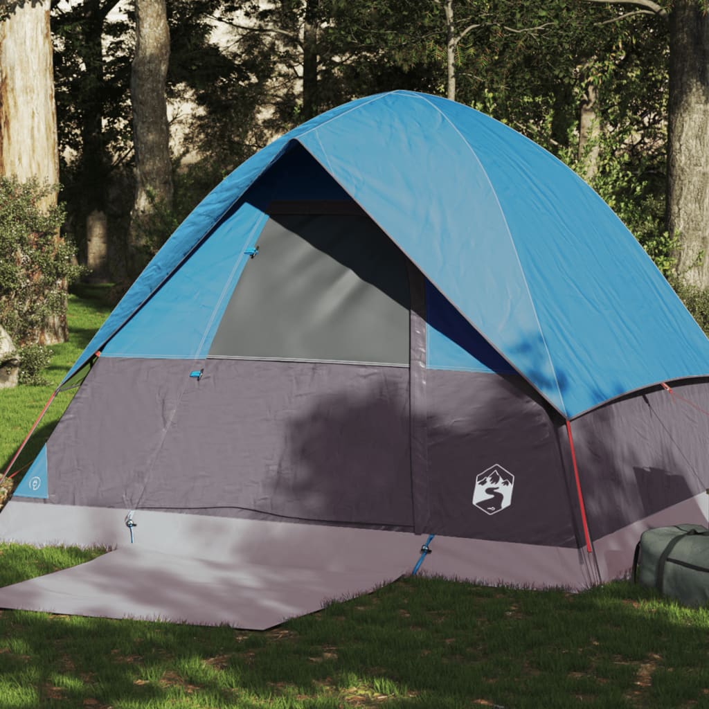 Koepeltent 4-persoons waterdicht blauw is nu te koop bij PeponiXL, paradijselijk wonen!