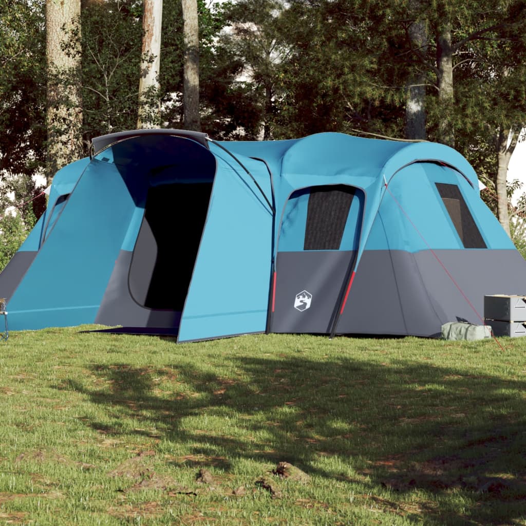 Tunneltent 16-persoons waterdicht blauw is nu te koop bij PeponiXL, paradijselijk wonen!