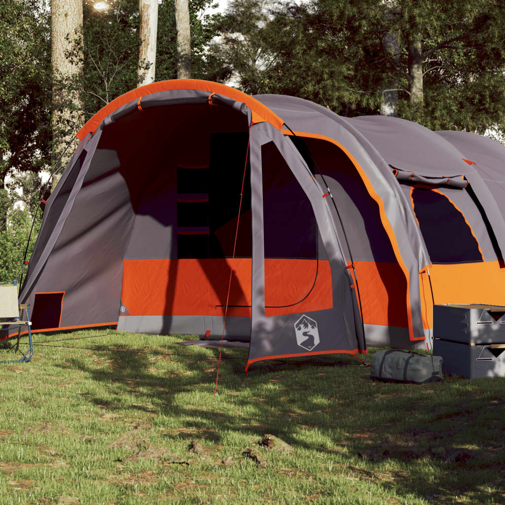 Tunneltent 8-persoons waterdicht grijs is nu te koop bij PeponiXL, paradijselijk wonen!