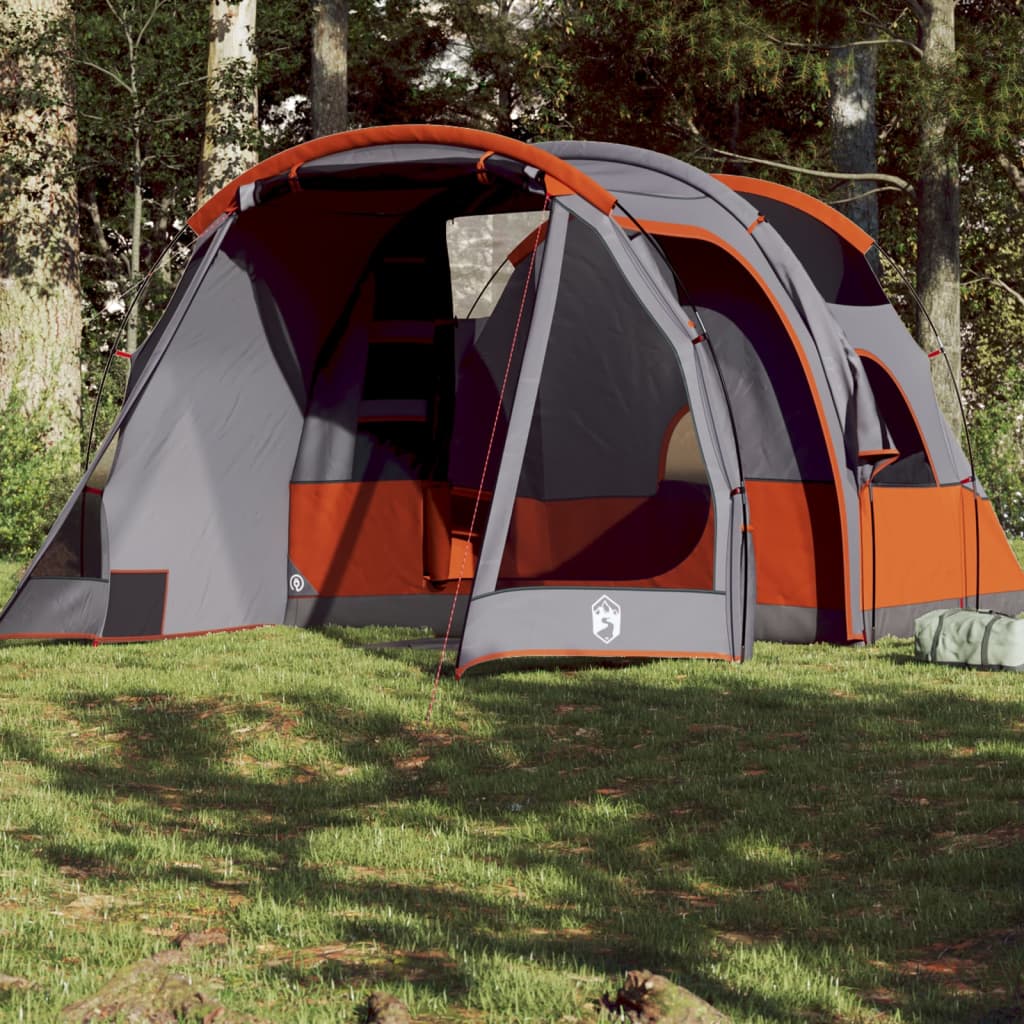 Tunneltent 4-persoons waterdicht grijs is nu te koop bij PeponiXL, paradijselijk wonen!