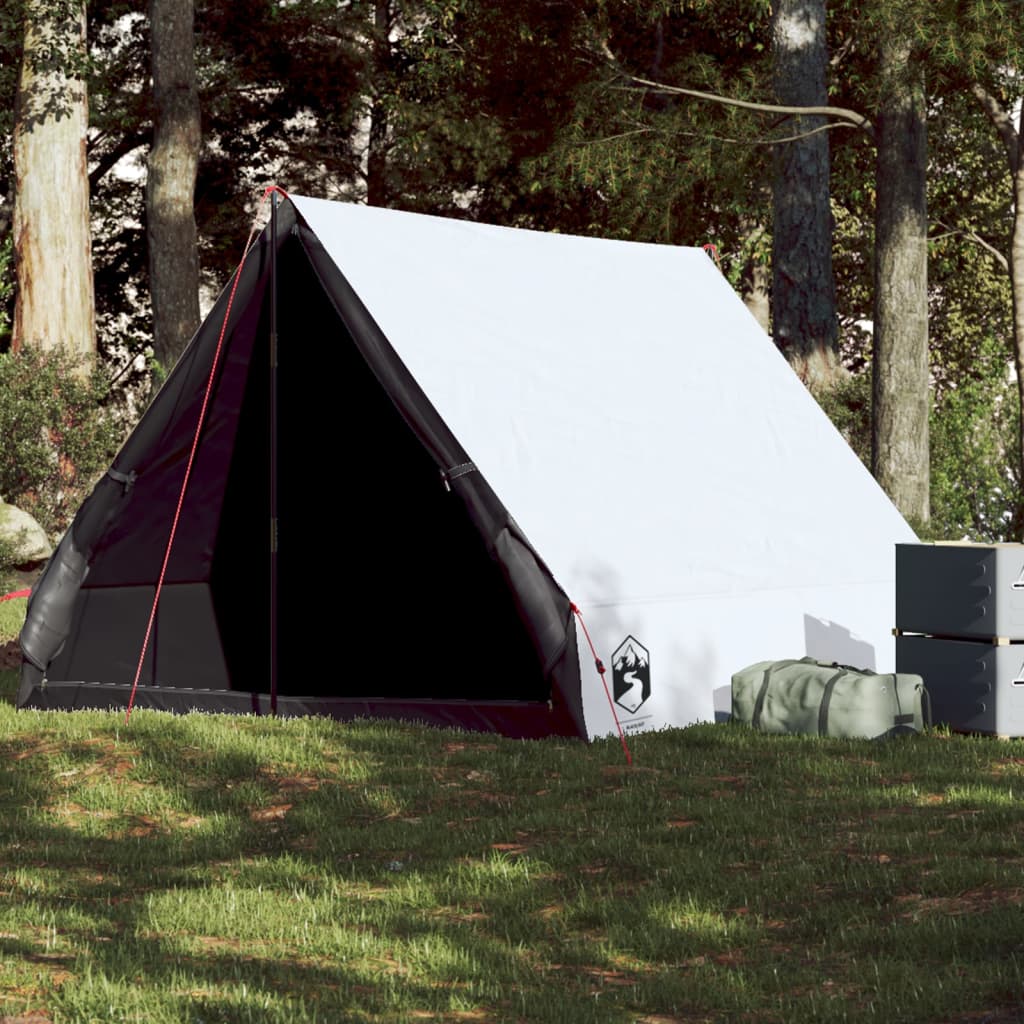 Tent A-frame 2-persoons waterdicht verduisterend stof wit is nu te koop bij PeponiXL, paradijselijk wonen!