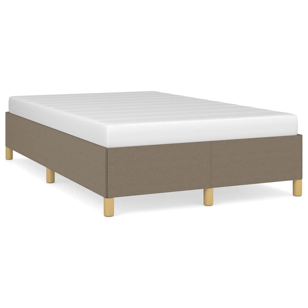 Bedframe zonder matras 120x190 cm stof taupe is nu te koop bij PeponiXL, paradijselijk wonen!