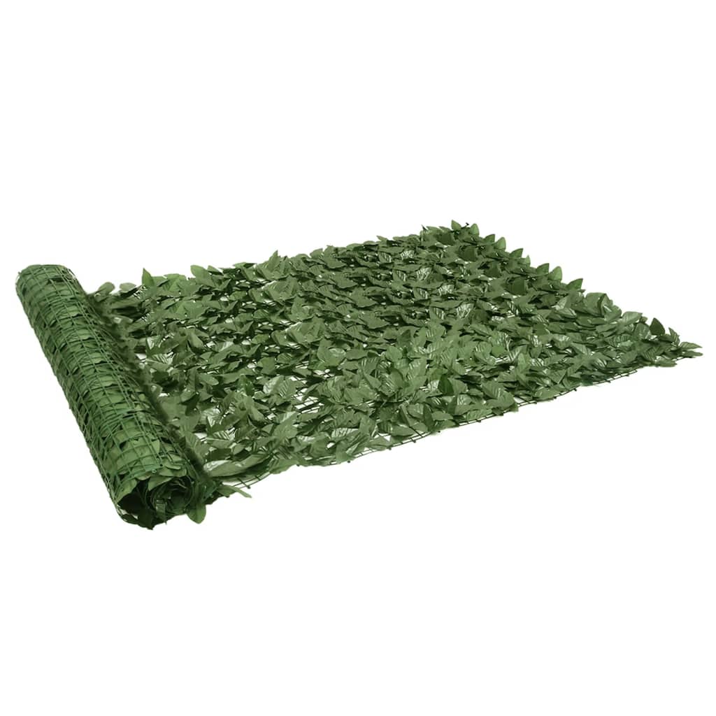 Balkonscherm met donkergroene bladeren 300x150 cm is nu te koop bij PeponiXL, paradijselijk wonen!
