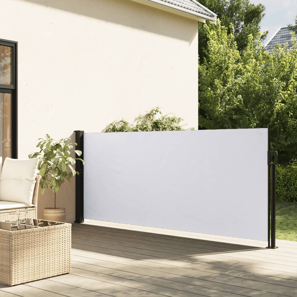 Windscherm uittrekbaar 140x300 cm wit is nu te koop bij PeponiXL, paradijselijk wonen!