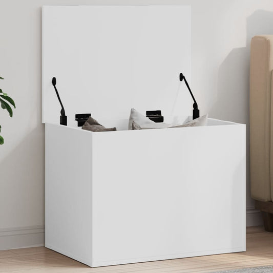 Opbergbox 60x42x46 cm bewerkt hout wit is nu te koop bij PeponiXL, paradijselijk wonen!