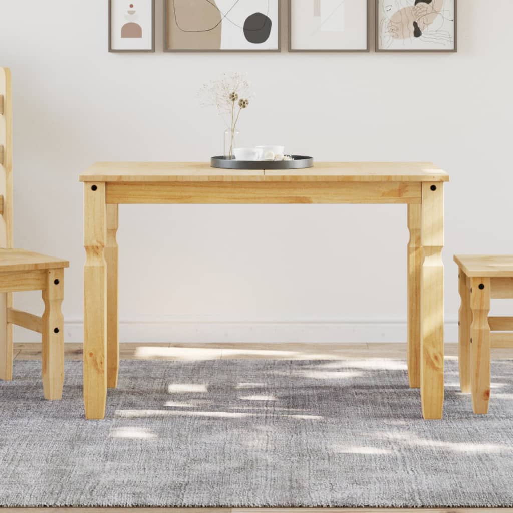 Eettafel Corona 112x60x75 cm massief grenenhout is nu te koop bij PeponiXL, paradijselijk wonen!