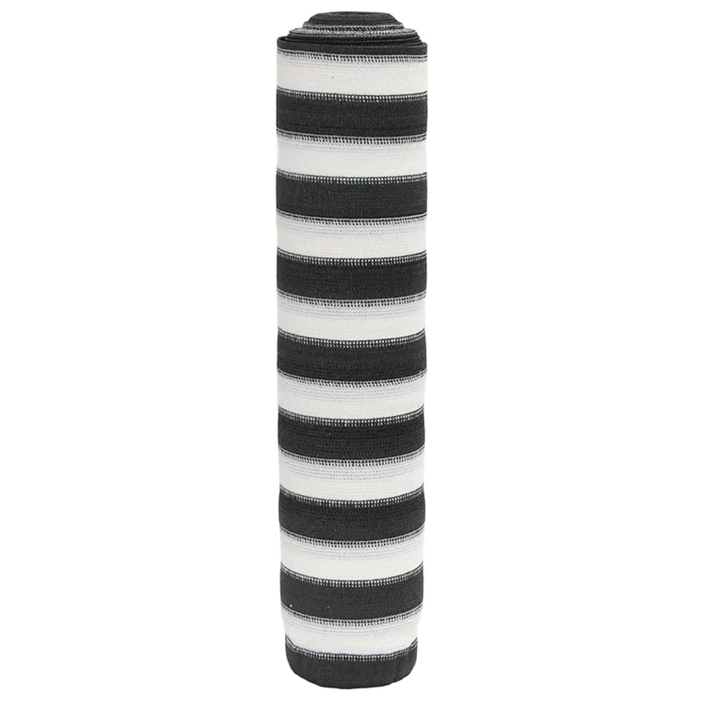 Privacynet 195 g/m² 1,2x10 m HDPE antracietkleurig en wit is nu te koop bij PeponiXL, paradijselijk wonen!