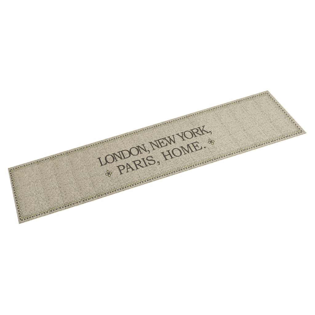 Keukenmat wasbaar Home-tekst 60x300 cm fluweel is nu te koop bij PeponiXL, paradijselijk wonen!