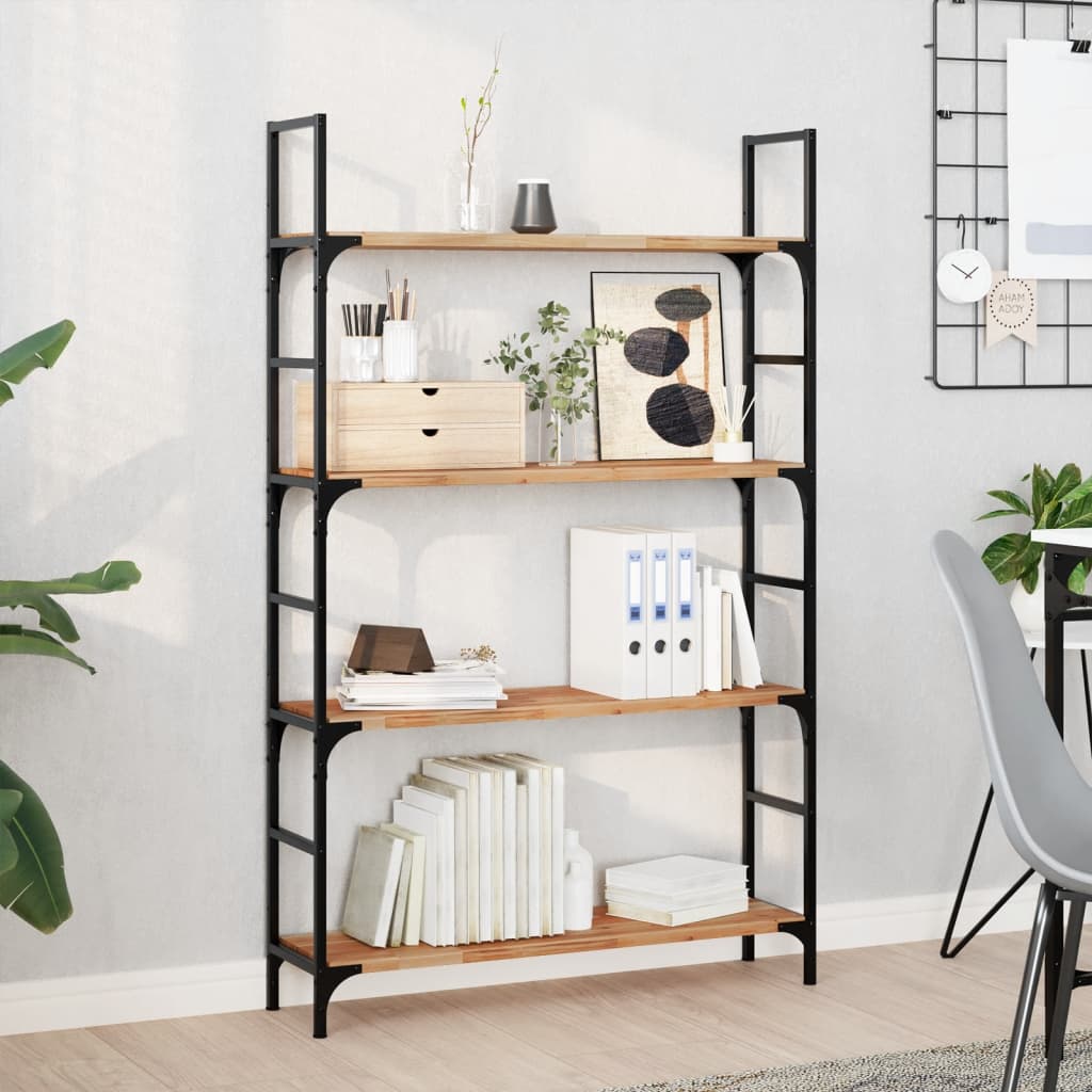 Wandschappen 4 st zwevend olieafwerking 80x20x2 cm acaciahout is nu te koop bij PeponiXL, paradijselijk wonen!