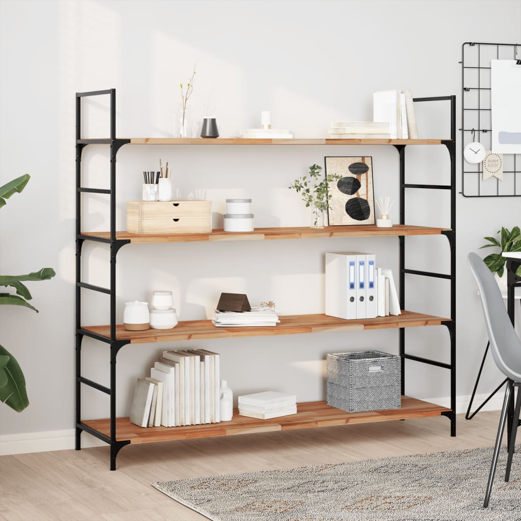 Wandschappen 2 st zwevend olieafwerking 160x40x2 cm acaciahout is nu te koop bij PeponiXL, paradijselijk wonen!