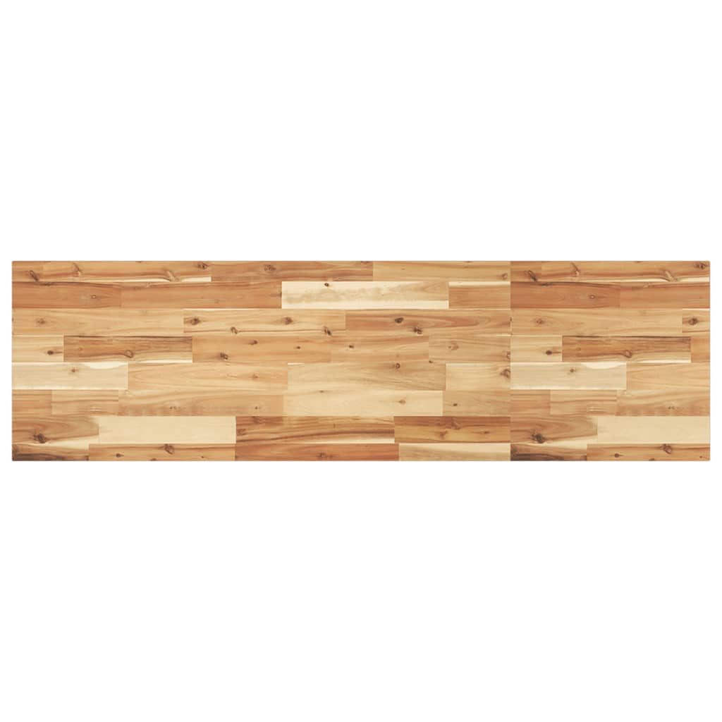 Wastafelblad met olieafwerking 140x40x2 cm massief acaciahout is nu te koop bij PeponiXL, paradijselijk wonen!