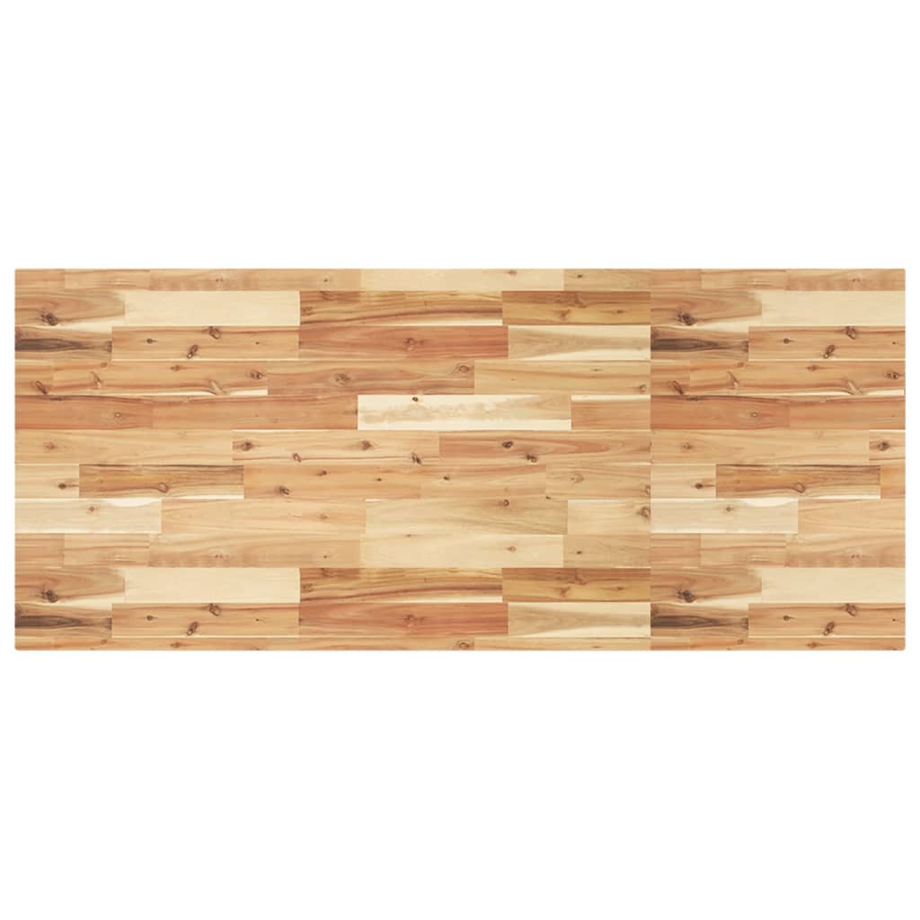 Wastafelblad met olieafwerking 140x60x4 cm massief acaciahout is nu te koop bij PeponiXL, paradijselijk wonen!