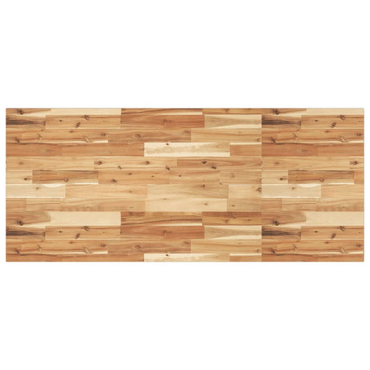 Bureaublad met olieafwerking 140x60x2 cm massief acaciahout is nu te koop bij PeponiXL, paradijselijk wonen!