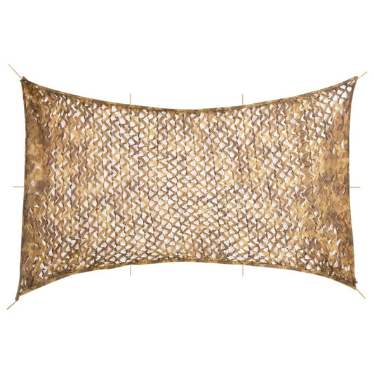Camouflagenet met opbergzak 600x414 cm zandkleurig is nu te koop bij PeponiXL, paradijselijk wonen!