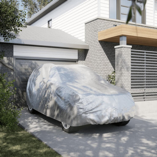 Autohoes voor SUV met gespriemen XL volledig PEVA zilverkleurig is nu te koop bij PeponiXL, paradijselijk wonen!
