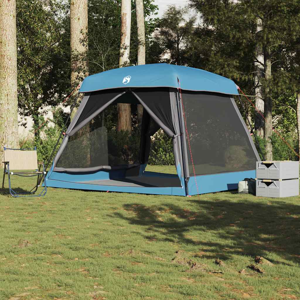 Gezinstent 6-persoons waterdicht blauw is nu te koop bij PeponiXL, paradijselijk wonen!