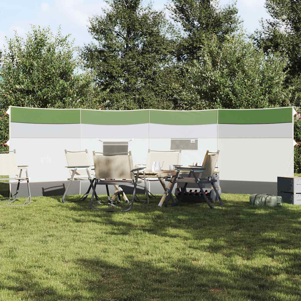 Windscherm camping waterdicht 510x153 cm groen is nu te koop bij PeponiXL, paradijselijk wonen!