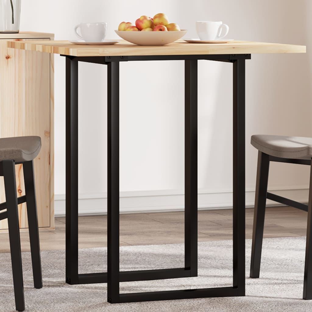 Tafelblad vierkant 70x70x2 cm massief acaciahout is nu te koop bij PeponiXL, paradijselijk wonen!