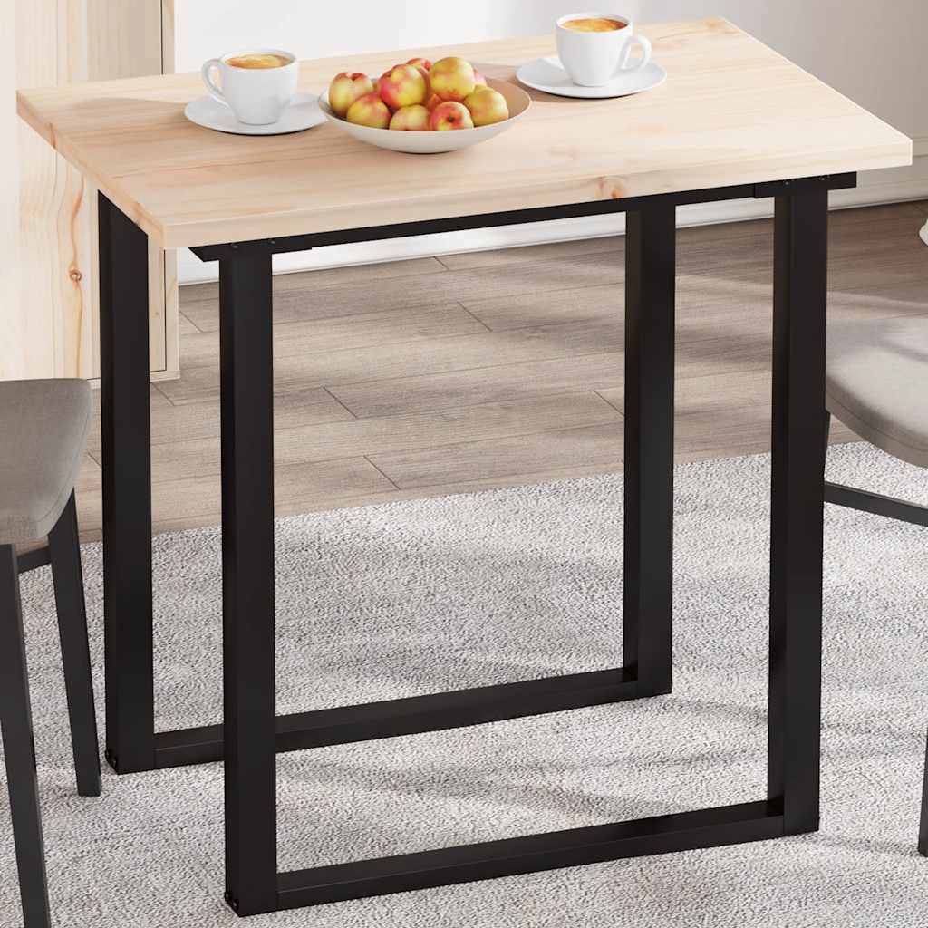 Tafelblad rechthoekig 80x50x2,5 cm massief grenenhout is nu te koop bij PeponiXL, paradijselijk wonen!