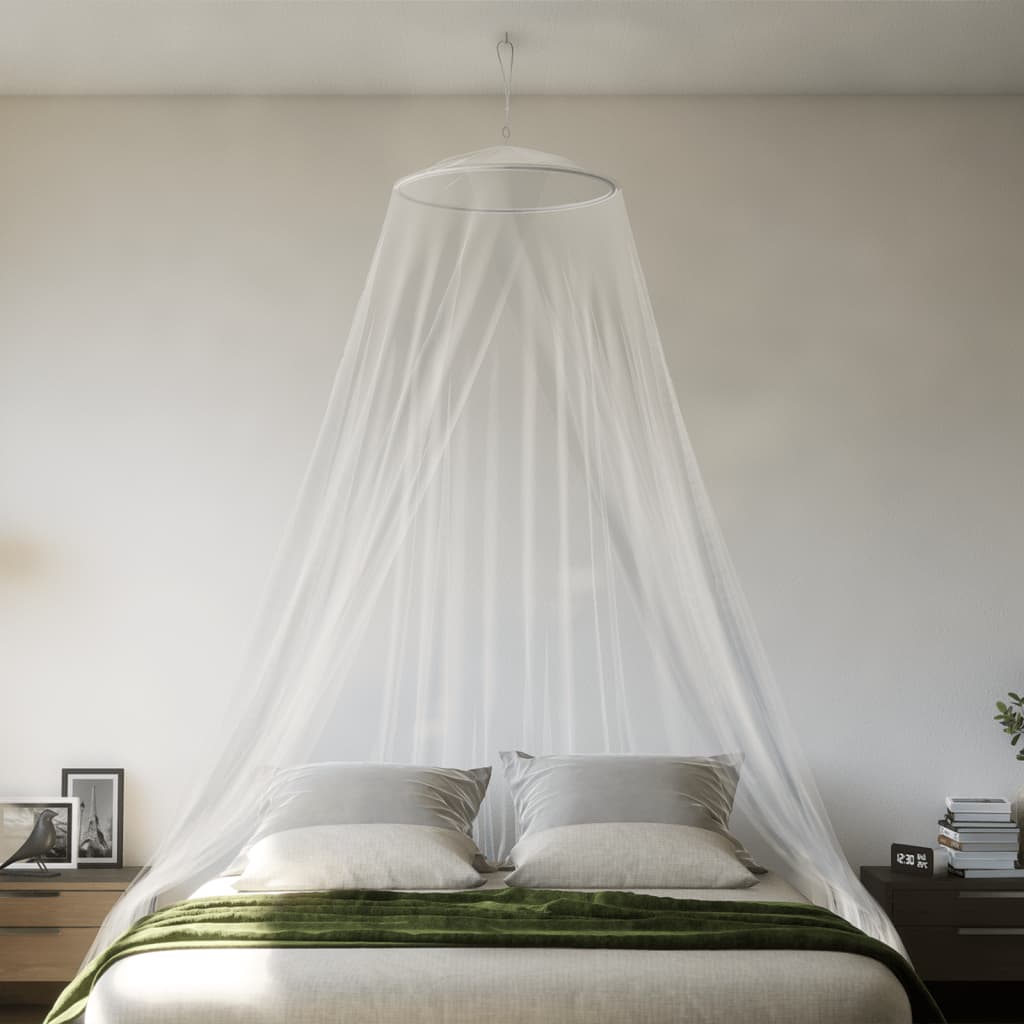 Klamboe voor bed 220 gaas 56x56x220 cm wit is nu te koop bij PeponiXL, paradijselijk wonen!