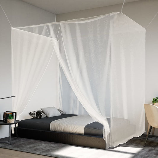 Hangende klamboe 156 gaas 220x100x150 cm wit is nu te koop bij PeponiXL, paradijselijk wonen!
