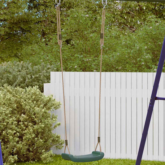 Schommelzitje voor kinderen 1-persoons verstelbaar touw groen is nu te koop bij PeponiXL, paradijselijk wonen!