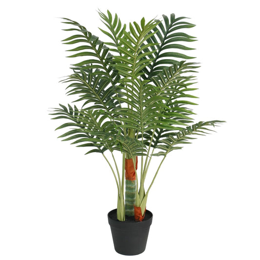 Kunstpalmboom met 3 stammen 85 cm polypropeen groen is nu te koop bij PeponiXL, paradijselijk wonen!