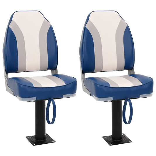 Bootstoelen 2 st met poot 360° draaibaar is nu te koop bij PeponiXL, paradijselijk wonen!