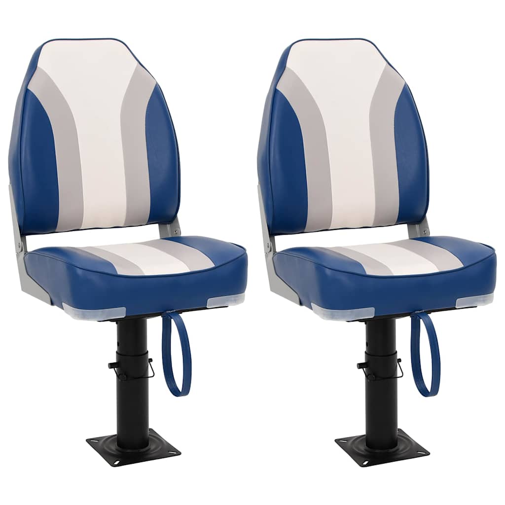 Bootstoelen 2 st met poot in hoogte verstelbaar 360° draaibaar is nu te koop bij PeponiXL, paradijselijk wonen!
