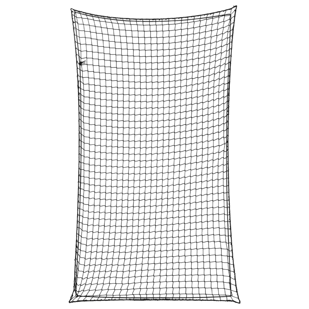 Aanhangwagennet elastisch touw 3,5x2 m polypropeen zwart is nu te koop bij PeponiXL, paradijselijk wonen!