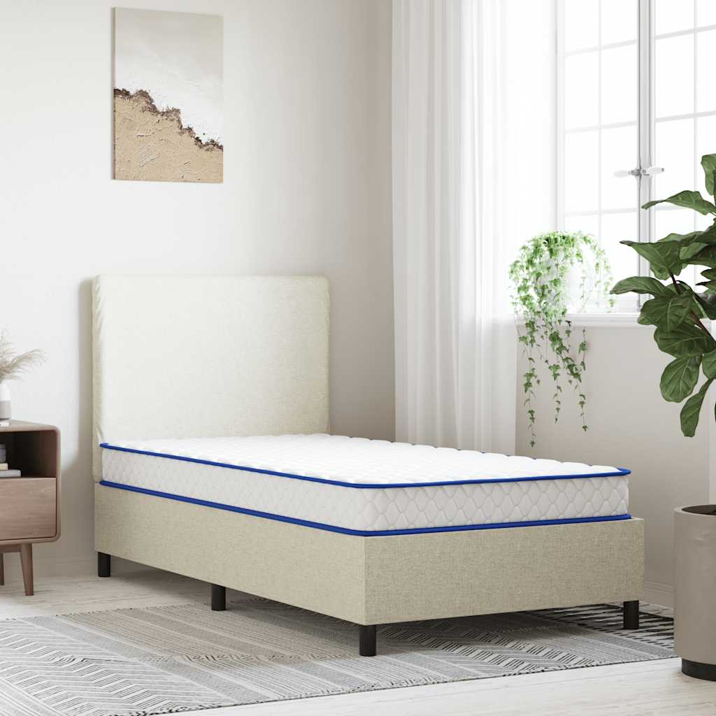 Traagschuimmatras 90x190x17 cm Zacht wit is nu te koop bij PeponiXL, paradijselijk wonen!