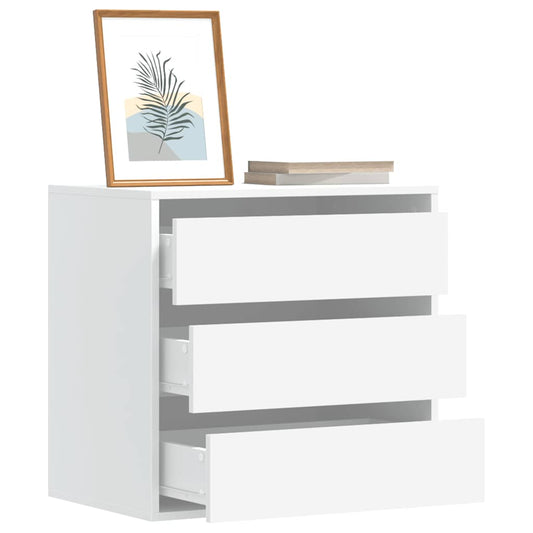 Ladekast 60x41x58 cm bewerkt hout wit is nu te koop bij PeponiXL, paradijselijk wonen!