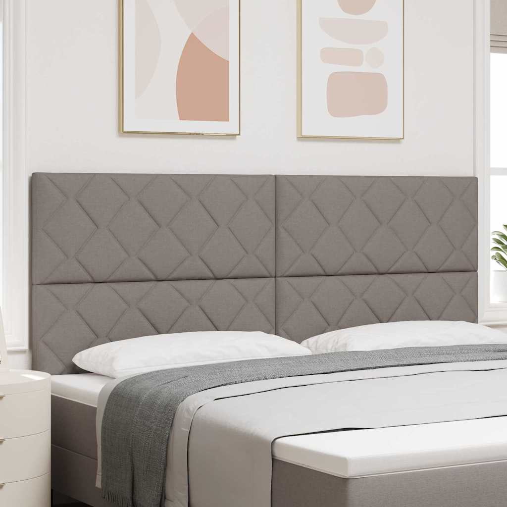 LED Hoofdbord Taupe Stof is nu te koop bij PeponiXL, paradijselijk wonen!