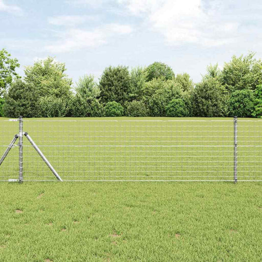 Afrasteringspaal 52 pcs Grijs 3,2 x 3,2 x 100 cm is nu te koop bij PeponiXL, paradijselijk wonen!