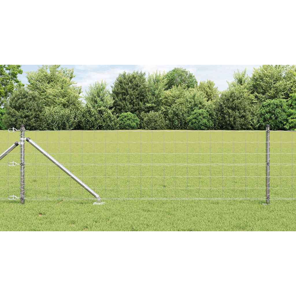 Hek met Paal Zilver 0,6 x 10 m Staal is nu te koop bij PeponiXL, paradijselijk wonen!