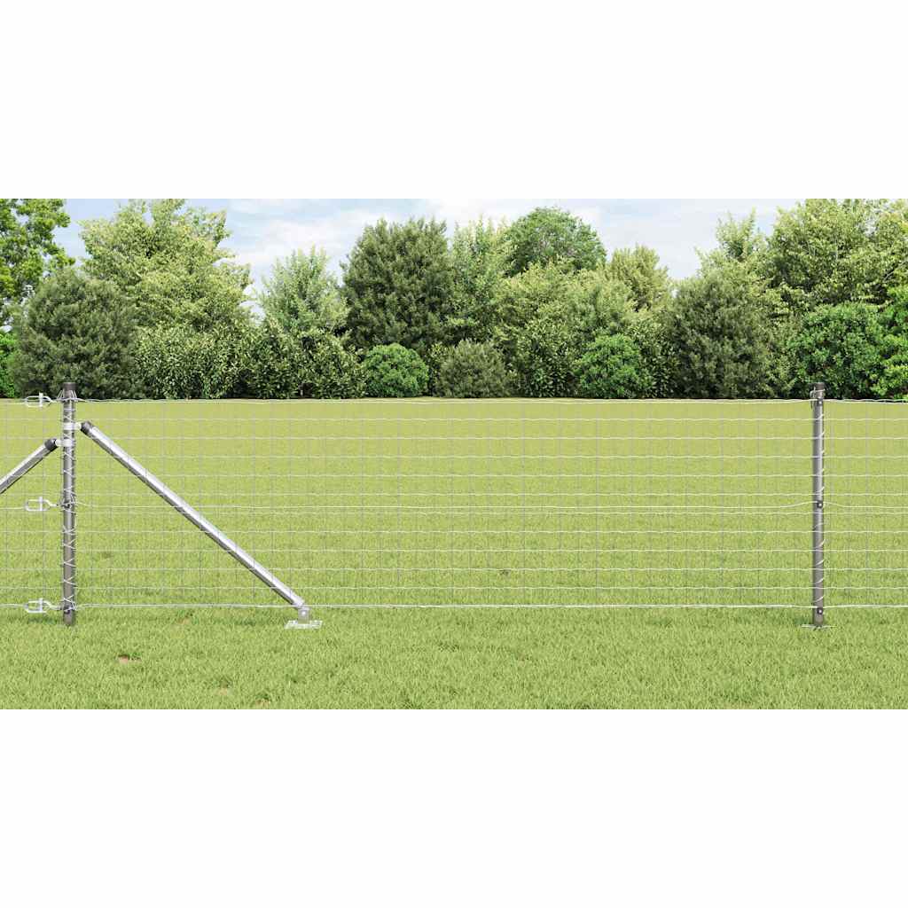 Hek met Paal Zilver 0,4 x 25 m Staal is nu te koop bij PeponiXL, paradijselijk wonen!