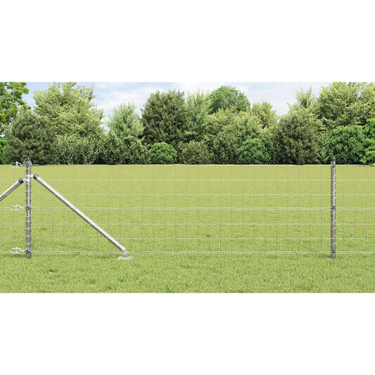 Hek met Paal Zilver 0,6 x 25 m Staal is nu te koop bij PeponiXL, paradijselijk wonen!