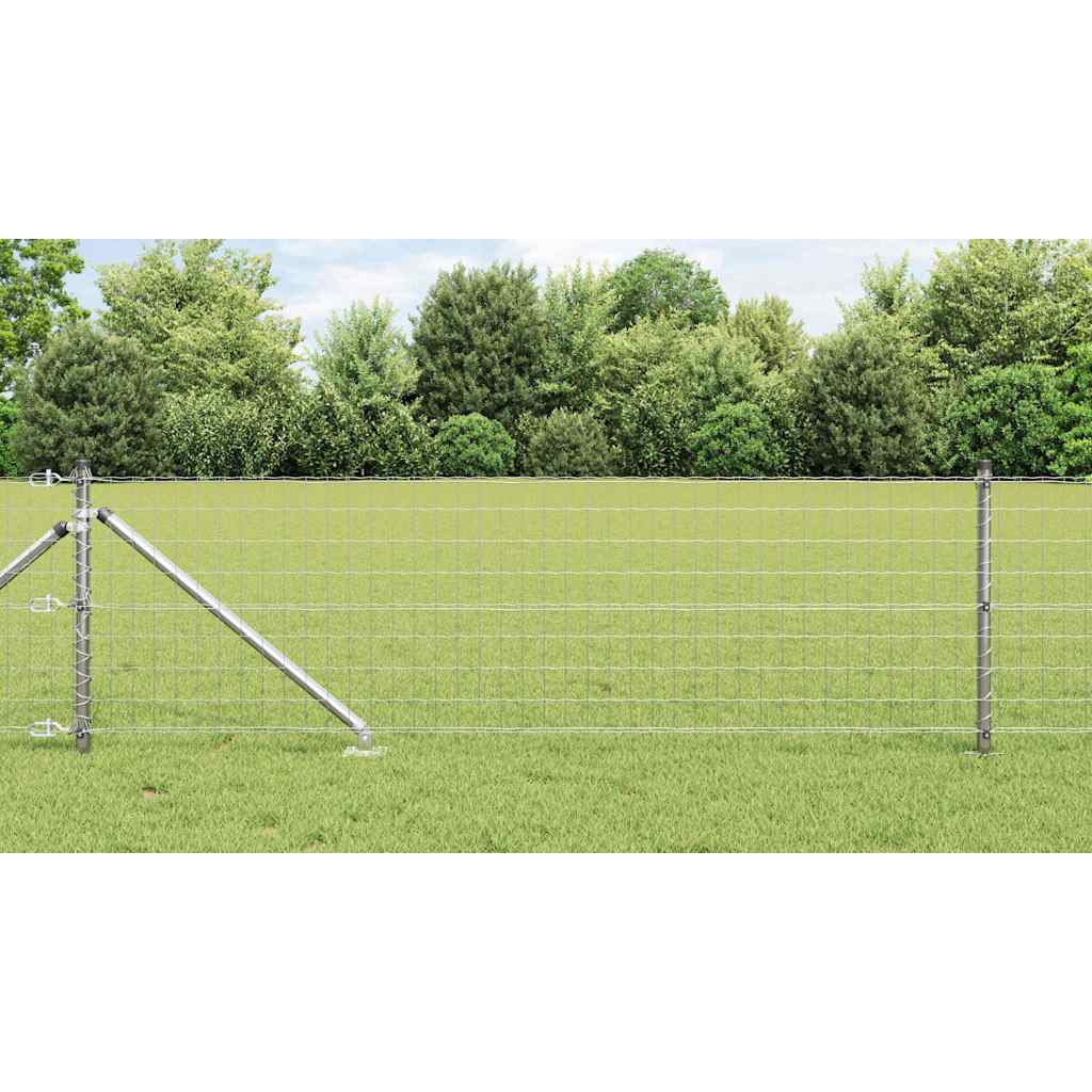 Hek met Paal Zilver 0,6 x 50 m Staal is nu te koop bij PeponiXL, paradijselijk wonen!