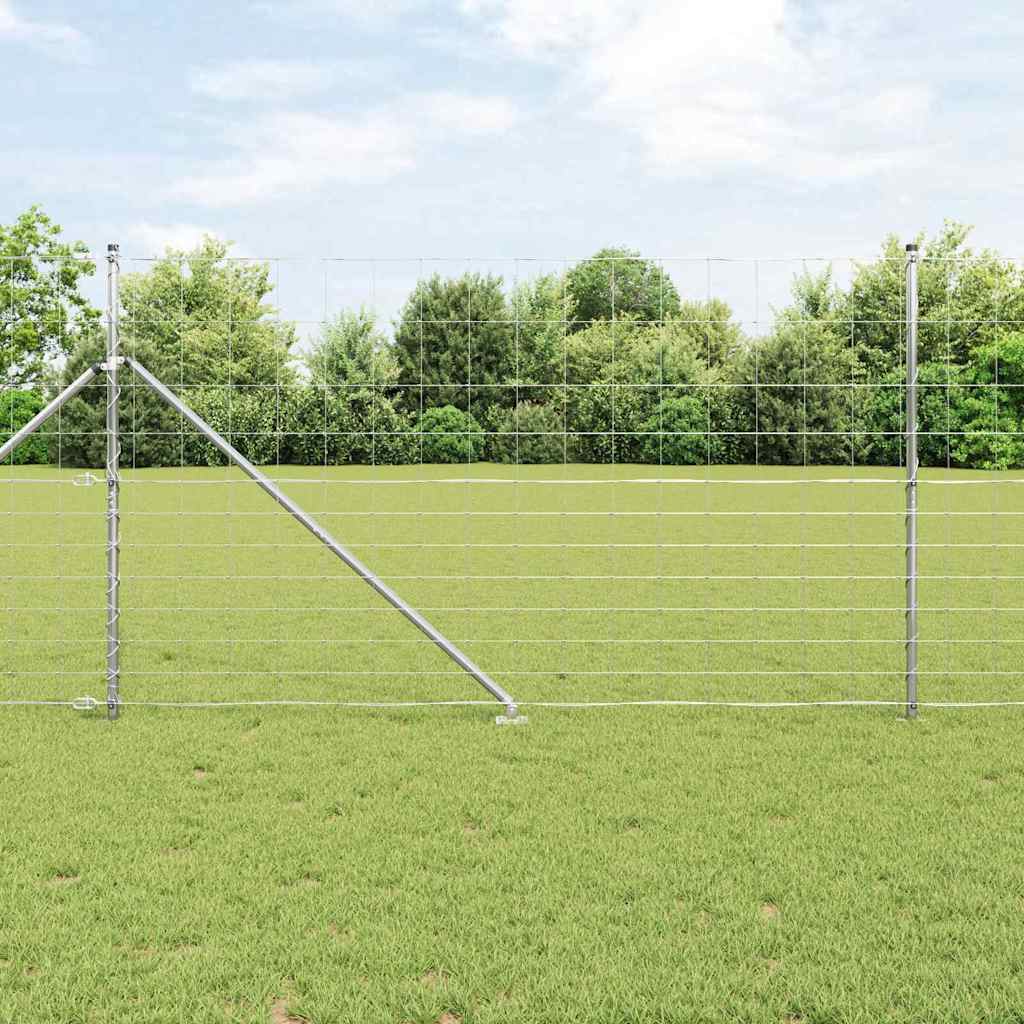 Afrasteringspaal Gegalvaniseerd 50 x 1,4 m Staal is nu te koop bij PeponiXL, paradijselijk wonen!