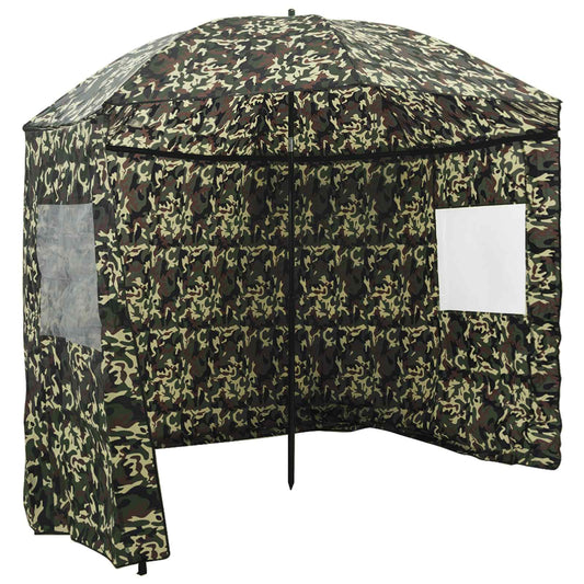 Vis Paraplu 218 x 185 cm Oxford Polyester Camouflage is nu te koop bij PeponiXL, paradijselijk wonen!