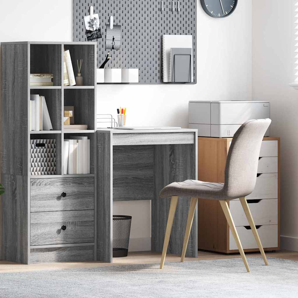 Bureau Grijs Sonoma 60 x 50 x 76 cm is nu te koop bij PeponiXL, paradijselijk wonen!